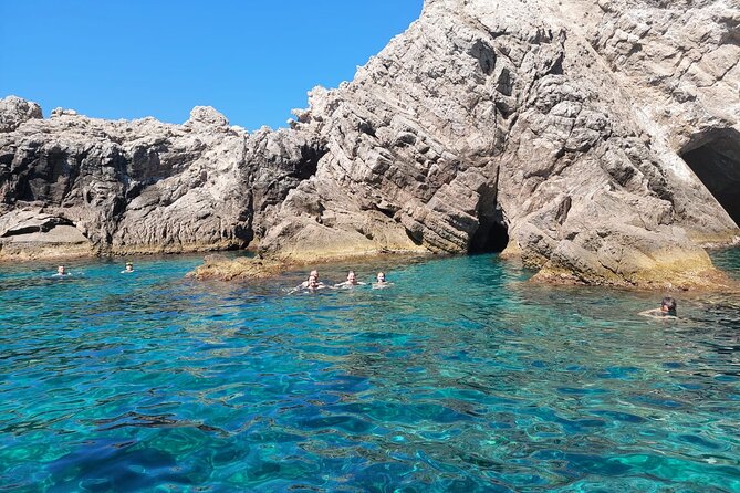 Private luxury speedboat tour-Islands, caves, beaches, snorkeling - Lopud’s churches, monastery, and walkable center