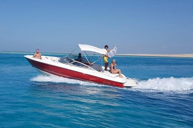 Private Speed Boat Snorkeling with Dolphins Trip - Hurghada - Searching for dolphins at Dolphin House