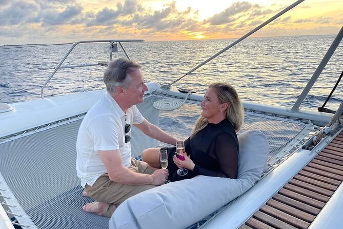 Private Sunset Dinner Cruise in Bonaire w/ Sailing & Snorkeling - The personal touch from Julia and James
