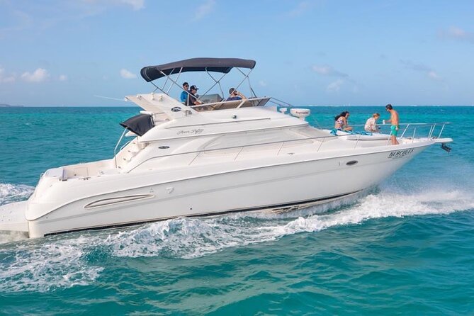 Private Yacht - 46 ft SeaRay Cancun Bay Snorkel 23P4 - What is included, and what should you bring?