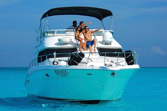 Private Yacht - 46 ft SeaRay Cancun Bay Snorkel 23P4 - The real cost for a group of 15
