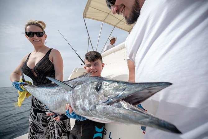 Private Yacht Ultimate Fishing and Snorkeling Adventure - 6 Hours - El Arco gives the morning a clear highlight