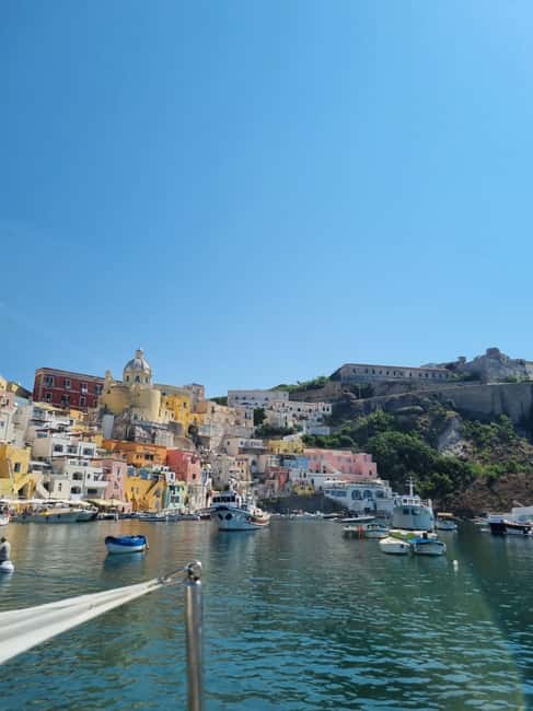 Procida: Sea View Boat Tour with Snorkeling - Seeing Procida from Via Marina di Corricella