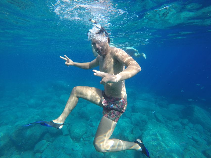 Puerto de Mogan: Boat and Snorkeling Trip - El Perchel and its 1.5-hour swim stop