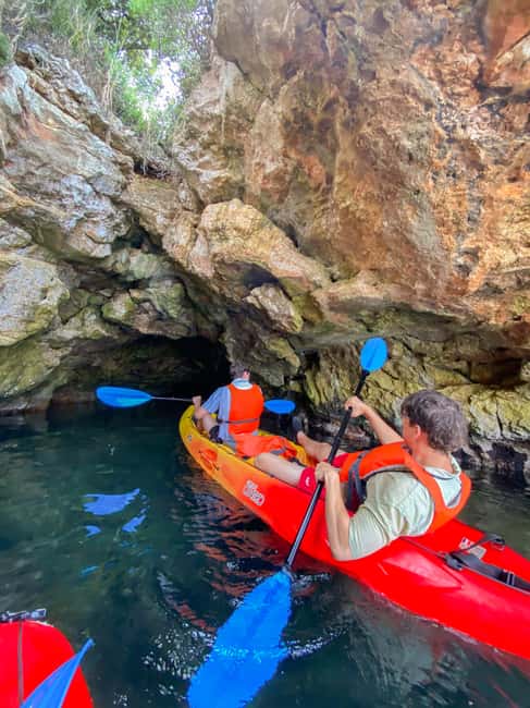 Pula: Cave Kayak Tour, Snorkeling and Island Jumping - Starting from Ambrela Beach with a quick lesson