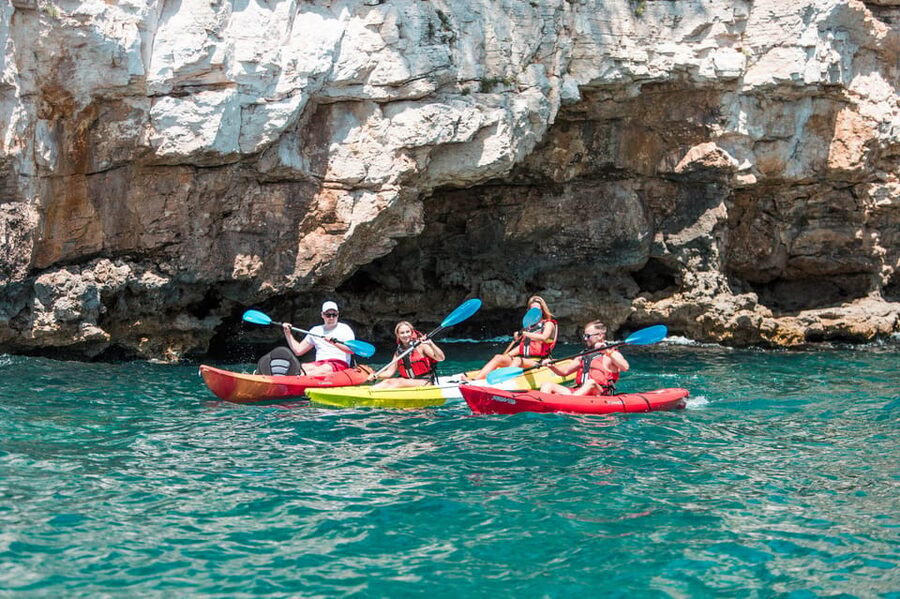 Pula: Kayak Adventure with Cave & Island Snorkeling - Key points to know before you book