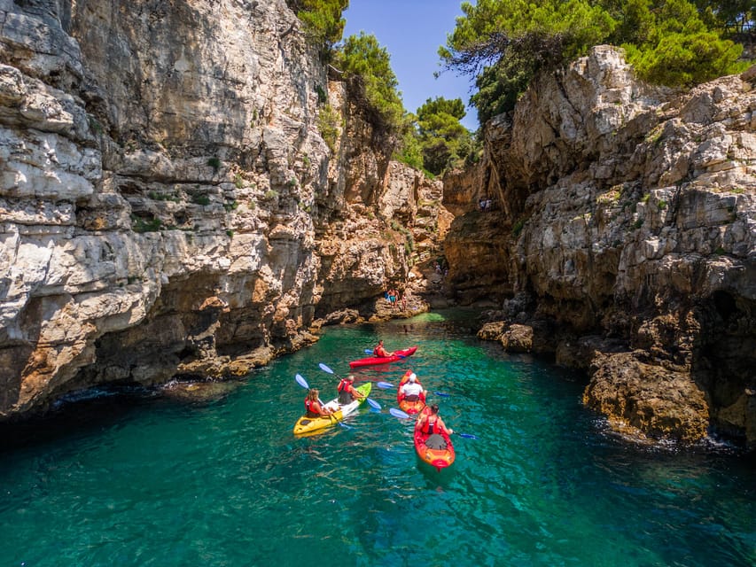 Pula: Kayak Adventure with Cave & Island Snorkeling - Finding the start at Beach Bar Kanalić