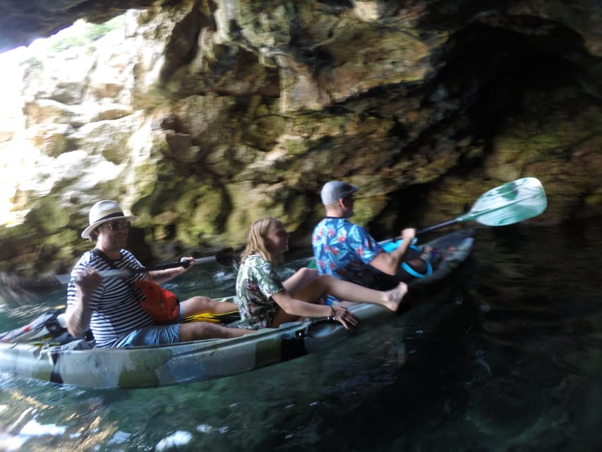 Pula: Kayaking and Snorkeling Self-Guided Tour - Three hours between cliffs, beaches, and open water