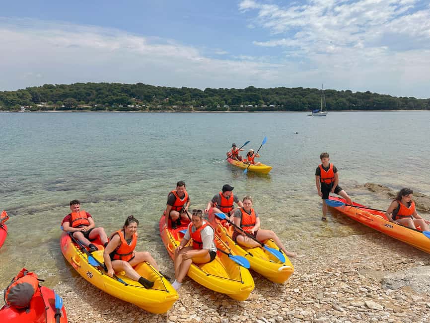 Pula: Muzil Canyon Kayak Tour, Snorkeling and Cliff Jumping - Cave access depends on timing and crowd levels