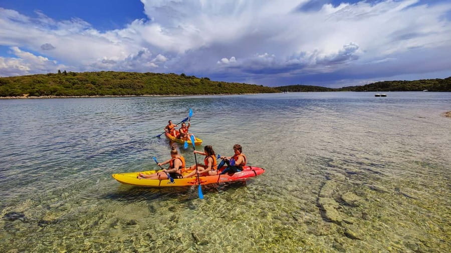 Pula: Muzil Canyon Kayak Tour, Snorkeling and Cliff Jumping - Cliff jumping adds a burst of excitement