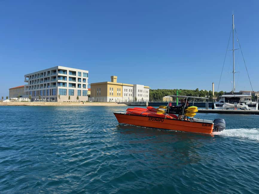 Pula: Sea Adventure – Boat, Kayak, Snorkeling & Cliff Jumps - Cliff jumping for an optional burst of adrenaline