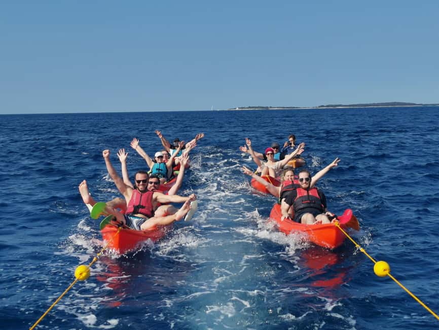 Pula: Sea Adventure – Boat, Kayak, Snorkeling & Cliff Jumps - Friendly guides and a strong safety culture
