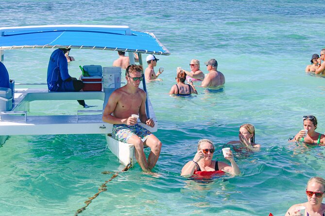 Punta Cana Exclusive Adults-Only Snorkel with Food and Drinks - Natural pools and the floating bar