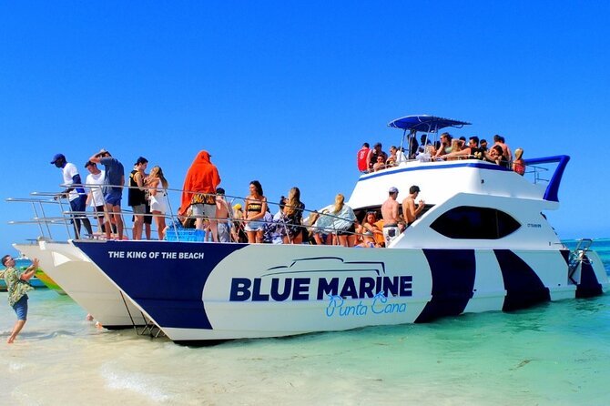 Punta Cana Party Boat Snorkeling with Music DJ and Open Bar - Playa Bibijagua brings the first swim