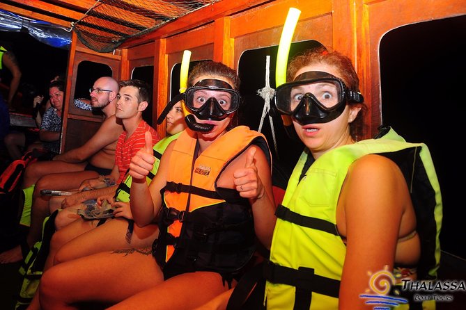 Railay and 4-Island Sunset Speedboat Cruise with Night Snorkel - Snorkeling by day, then again after sunset