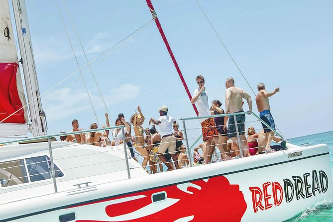 Reggae Catamaran and Snorkeling Open Bar Cruise Montego Bay - Boarding at Tropical Bliss Beach
