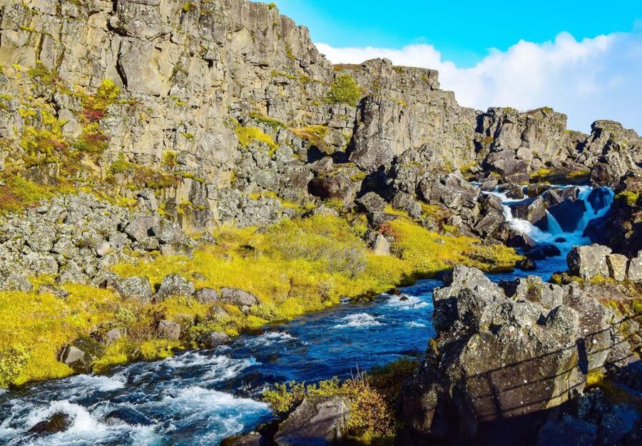 Reykjavík: Golden Circle and Silfra Snorkeling Combo Tour - Gullfoss, the Golden Circle’s big show