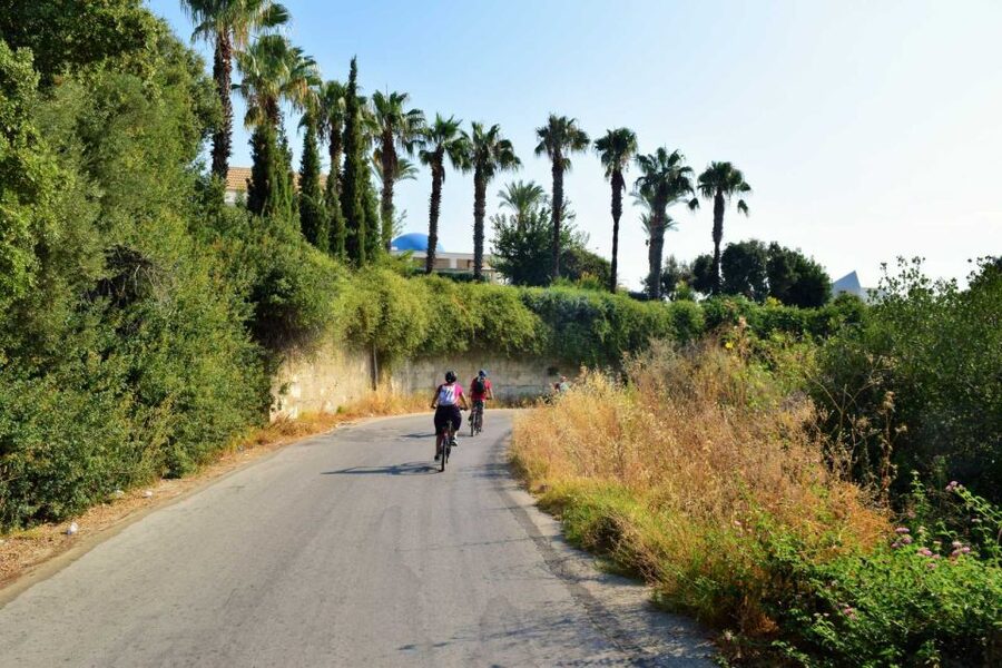 Rhodes: Anthony Quinn Bay E-Bike Tour with Snorkeling - The return to Rhodes Town