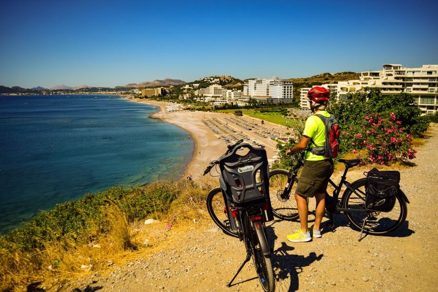 Rhodes: Anthony Quinn Bay E-Bike Tour with Snorkeling - What the $80 price gets you
