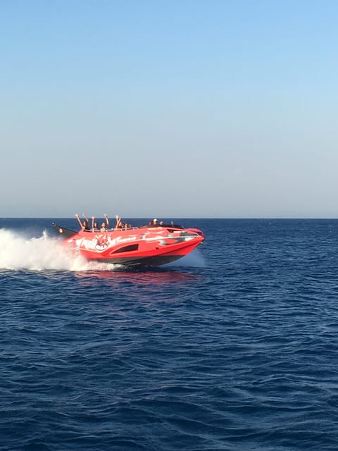 Rhodes: Beaches Trip by Jet Boat with Snorkeling and Drinks - Drinks, snorkeling gear, and the real value of $94