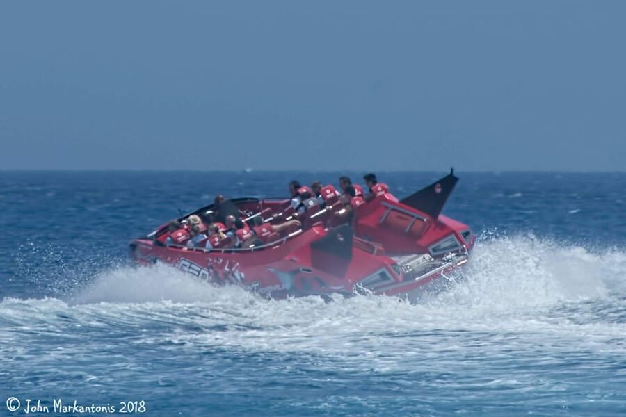 Rhodes: Beaches Trip by Jet Boat with Snorkeling and Drinks - Kallithea Springs Bay: the best reason to bring a mask
