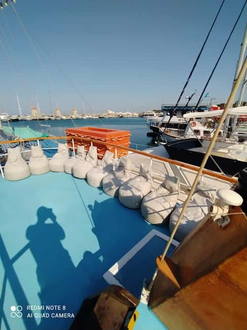 Rhodes: Pleasure Cruise for Swimming and Snorkeling - Crew, music, and the pace onboard