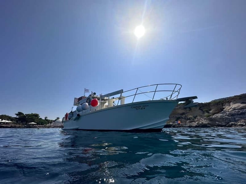 Rhodes: Private Sunset Cruise with Swimming & Snorkeling - A private boat that works for mixed groups