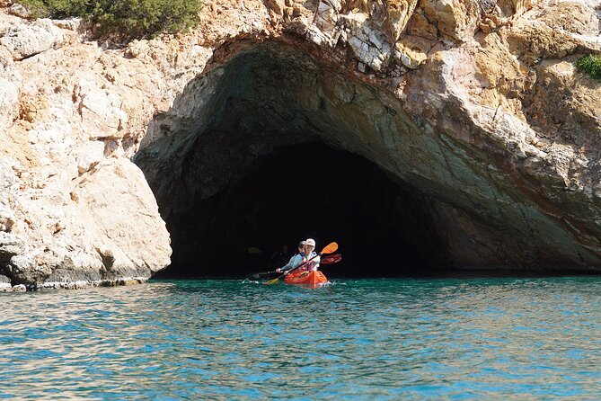 Rina Cave Sea Kayak Tour with Snorkeling and Picnic - Paddling toward Rina Cave