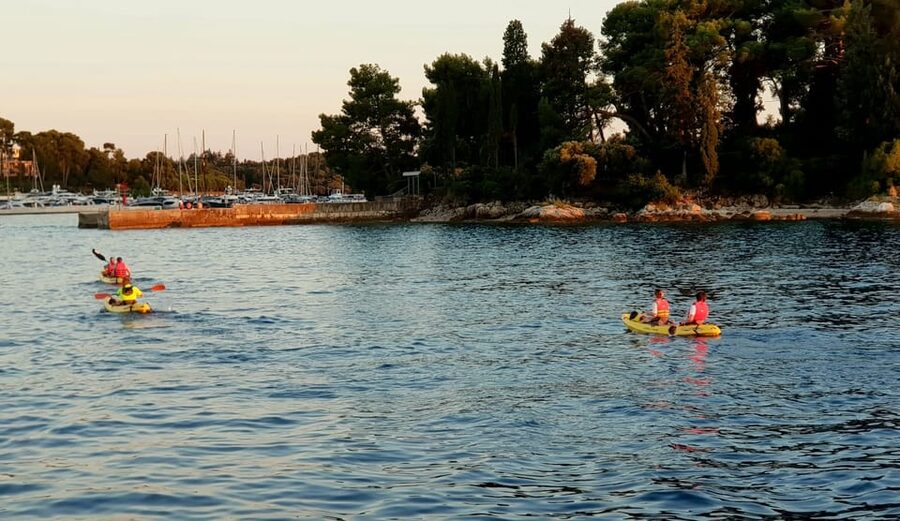 Rovinj-Amazing kayak tour &snorkeling &free drink &photos - St Katerina Island: the useful break in the middle