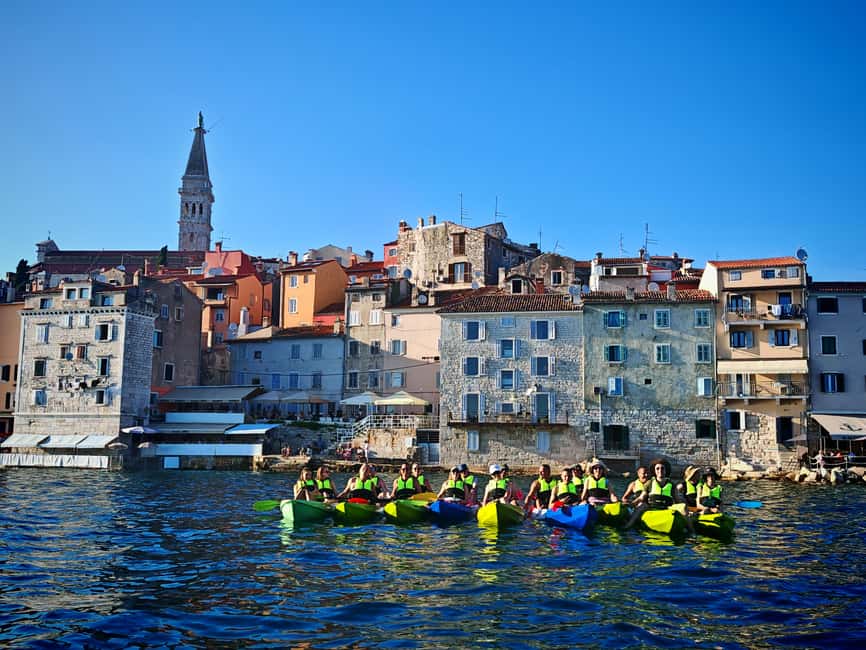 Rovinj-Amazing kayak tour &snorkeling &free drink &photos - How much value do you get for $53?