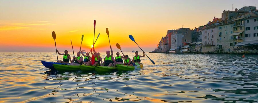 Rovinj-Amazing kayak tour &snorkeling &free drink &photos - Who will enjoy this most?