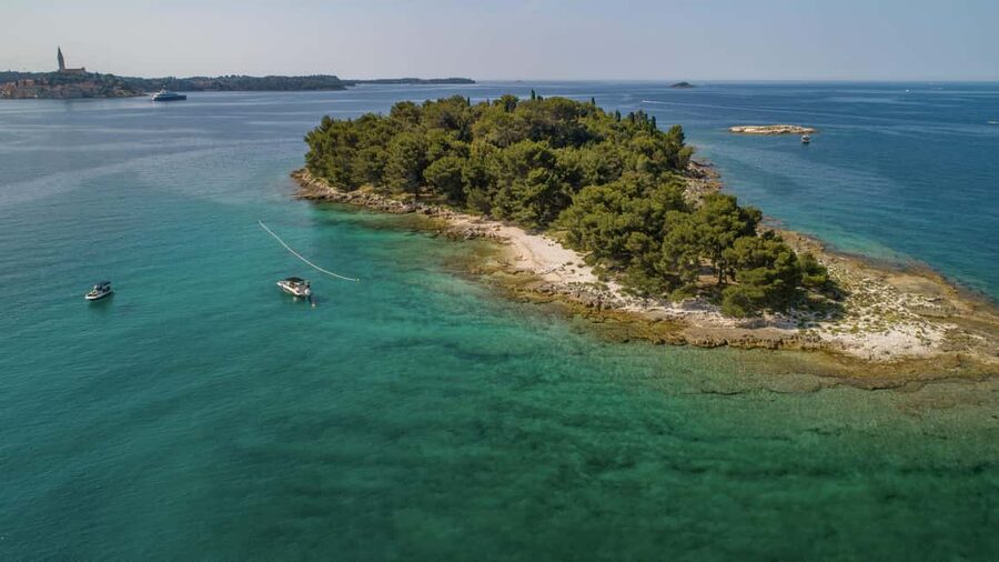 Rovinj: Luxury Island Hopping with Swimming & Snorkeling - Starting from the pier in Rovinj