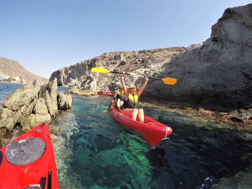 San José: Cabo de Gata Natural Park Kayak and Snorkel Tour - Meeting at San José Beach