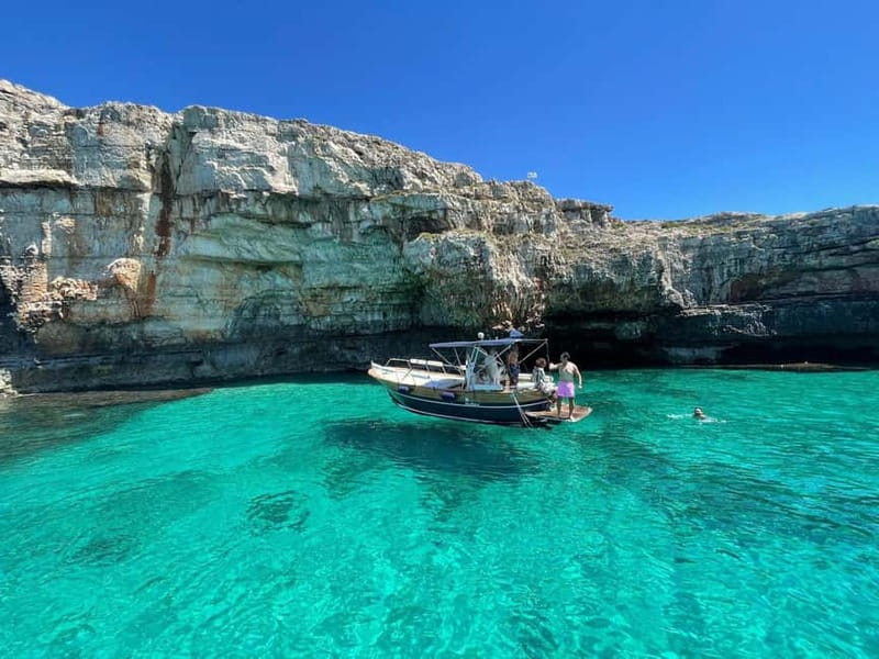 Santa Maria di Leuca : Tour in barca ,grotte e snorkeling - Swimming and snorkeling in clear Salento water