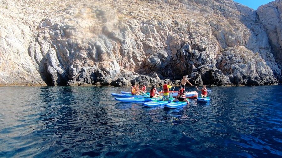 Santorini: Stand-Up Paddle and Snorkel Adventure - Timing, group size, and the price