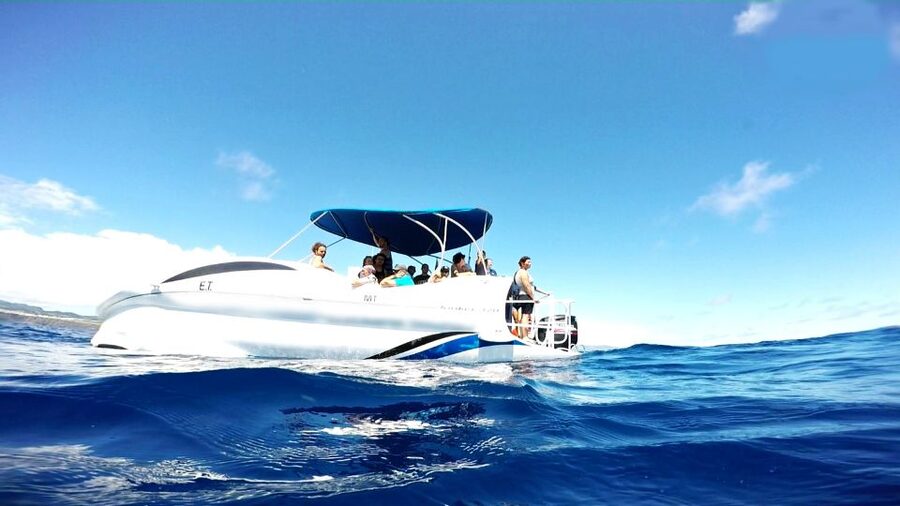 São Miguel: Glass Bottom Boat Tour with Snorkeling - Key points about the Vila Franca boat trip