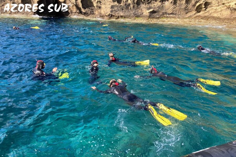 Sao Miguel: Snorkeling around Vila Franca do Campo - The 10-minute speedboat ride