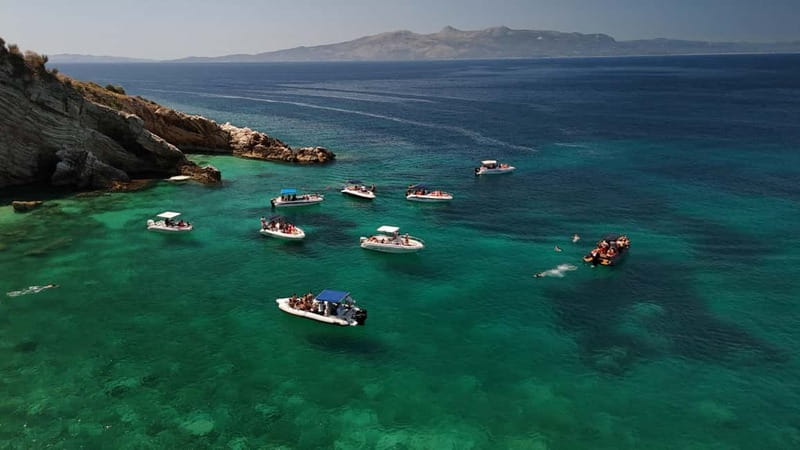 Saranda: Sea Adventure with 7 Stops, Drinks, & Snorkel Fun - Turtle Cave and Secret Cave set the tone