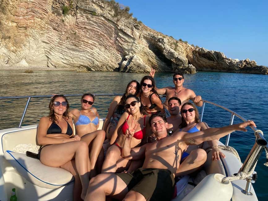 Saranda: Sea Adventure with 7 Stops, Drinks, & Snorkel Fun - Gremina Bay gives you the first proper swim