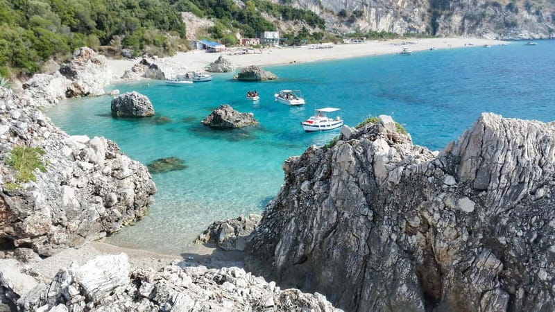 Sarandë: Boat Tour at Kroreza & Hidden Caves with Snorkeling - Key points at a glance