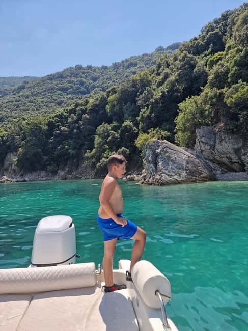 Sarande: Boat Tour to Krorez with Snorkle&Drinks&Swimming - Leaving Sarandë from Enzo Water Sport