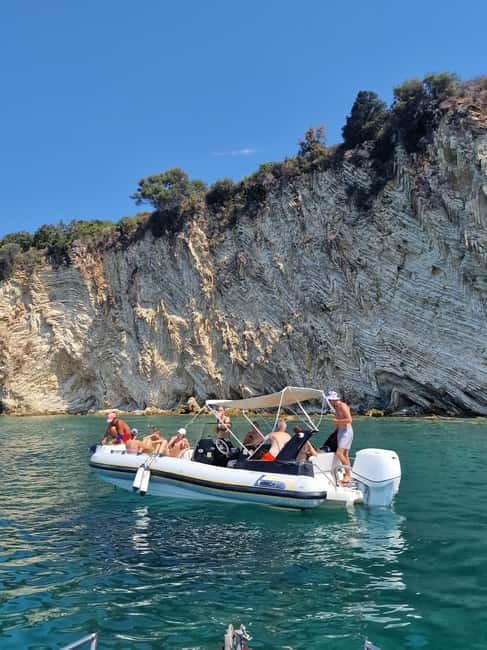 Sarande: Boat Tour to Krorez with Snorkle&Drinks&Swimming - Kakome Beach gives you an easy first swim