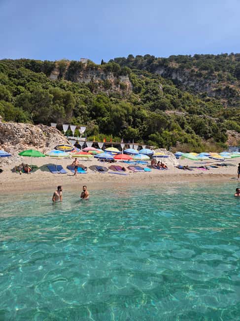Sarandë: Boat Tour to Kroreza with Snorkel and free Umbrella - Kakome Bay offers another clear-water break