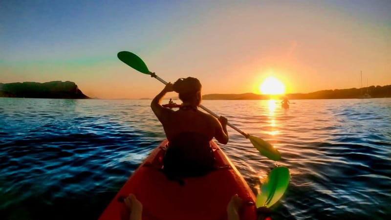 Sardinia: Sunset Kayak Tour + Snorkeling and Local Aperitif - Practical limits and small drawbacks