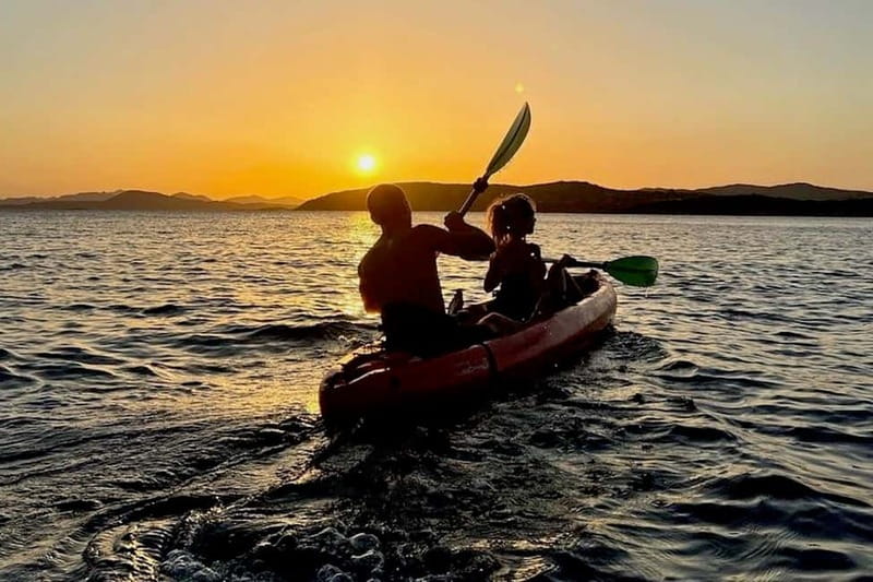 Sardinia: Sunset Kayak Tour + Snorkeling and Local Aperitif - Starting at Cala Suaraccia