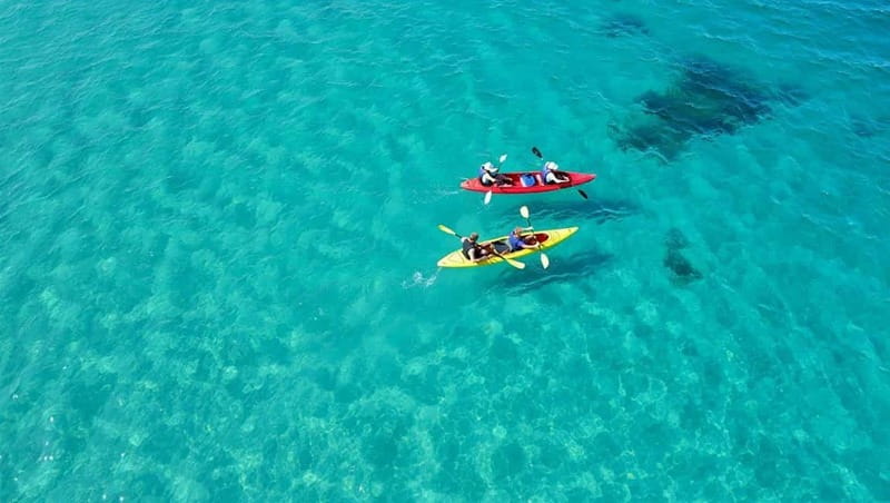 SCALA DEI TURCHI KAYAK TOUR & SNORKELING: Avventura in mare - The final stops and the return paddle