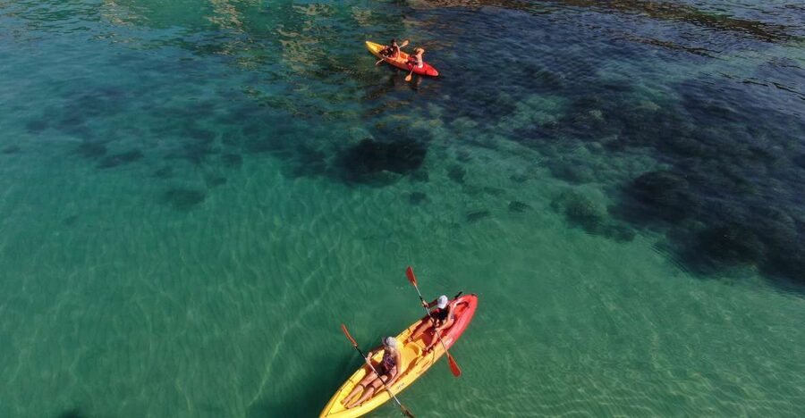 SCALA DEI TURCHI KAYAK TOUR & SNORKELING: Avventura in mare - What the $44 price gives you