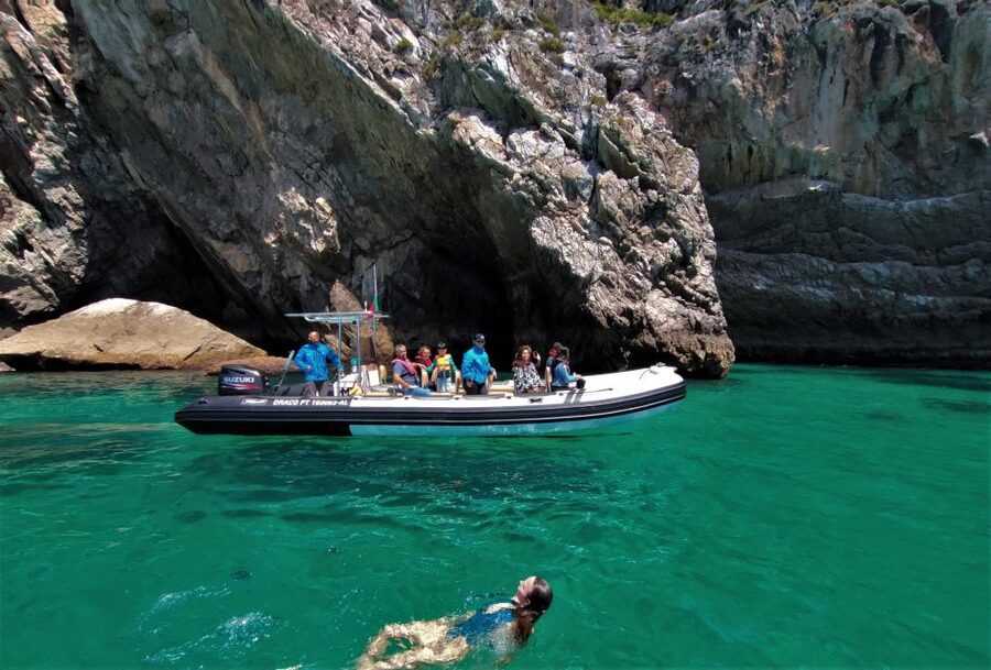 Sesimbra: Arrábida and Espichel Caves Tour and Snorkel - Tamboril Grotto and the marine-made Mesas