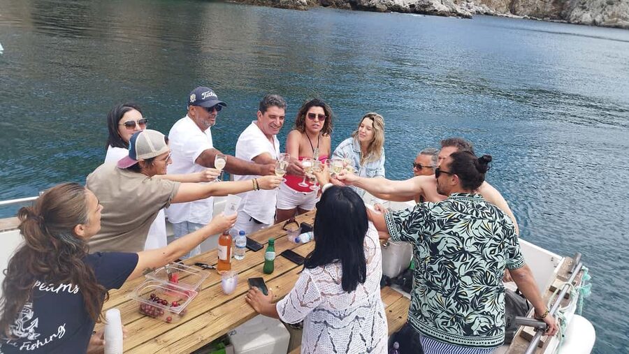 Sesimbra: Boat Trip with Snorkeling at Secret Beaches and Bays - Ribeiro do Cavalo, the first major stop