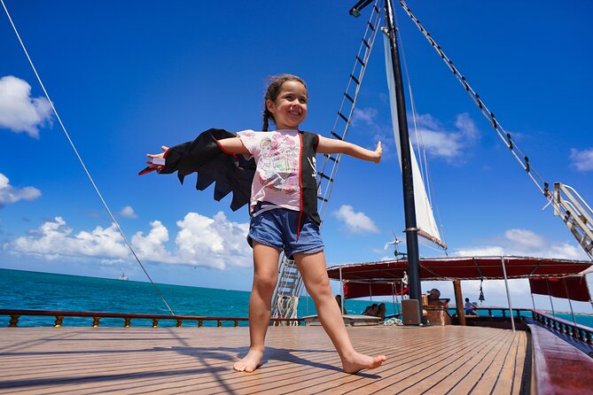 Set Sail in Aruba: Jolly Pirate Cruise with Snorkel Adventure - Barbecue lunch and the open bar keep the day easy